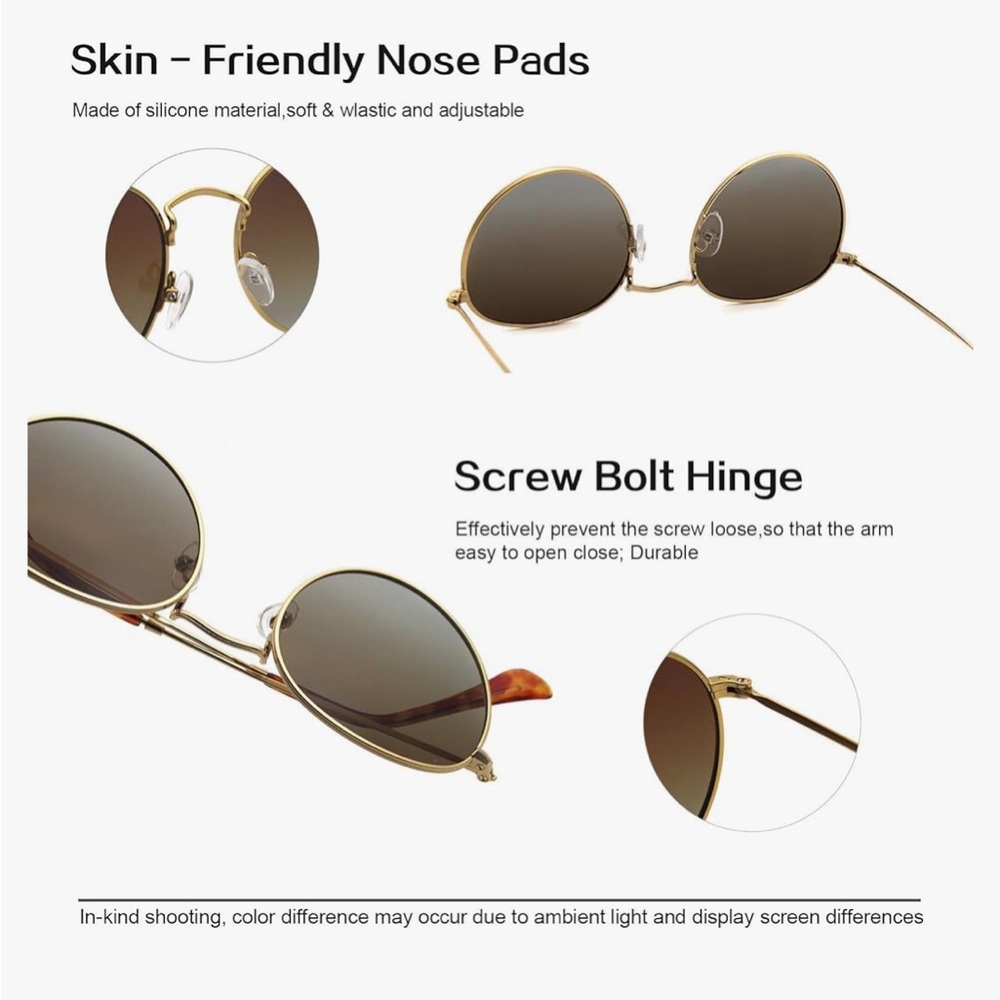 ROUND SUNGLASSES - Picture 3 of 11